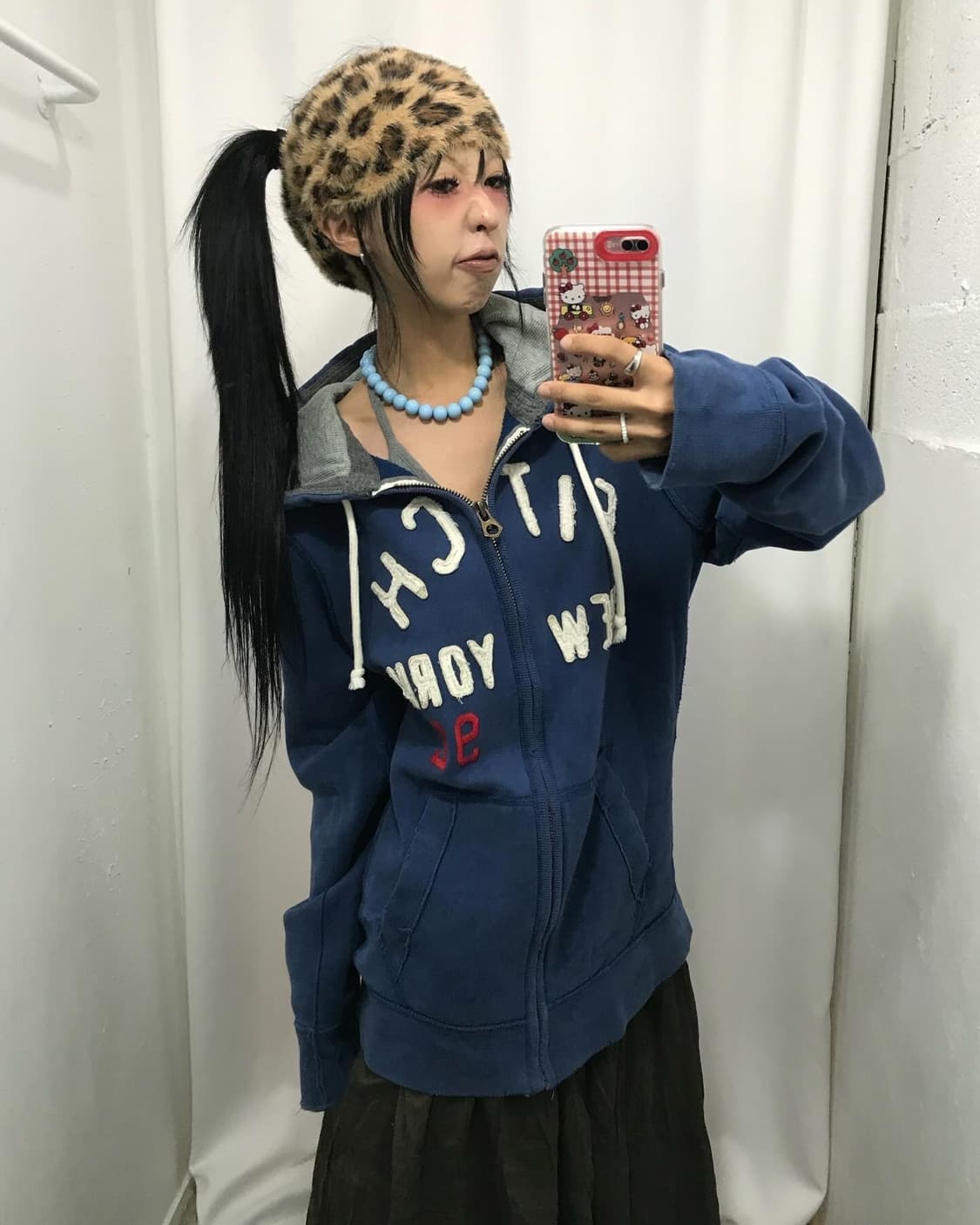 Abercrombie Logo Hood Zip-Up 상품이미지4