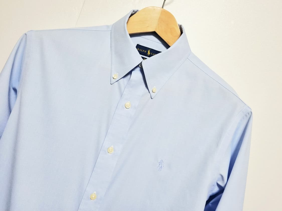 남성 폴로 NON IRON 단색 긴팔 셔츠 남방 상품이미지3