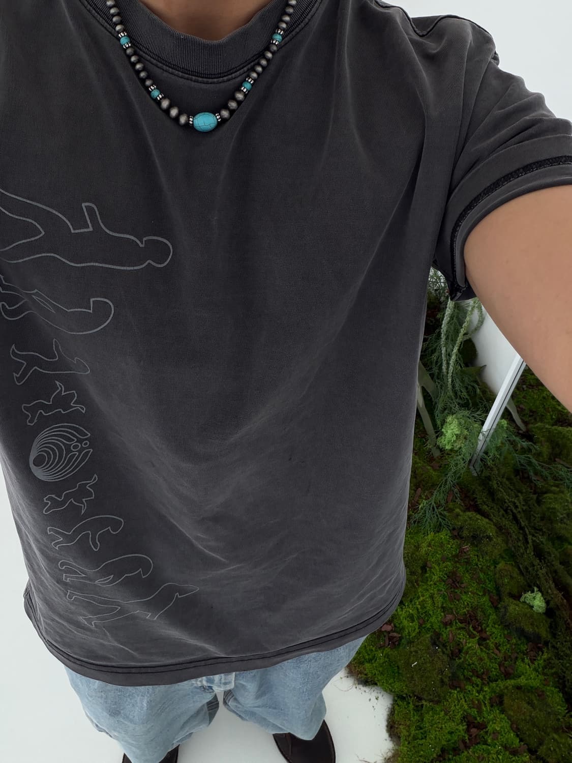 Emerald beads necklace 상품이미지2