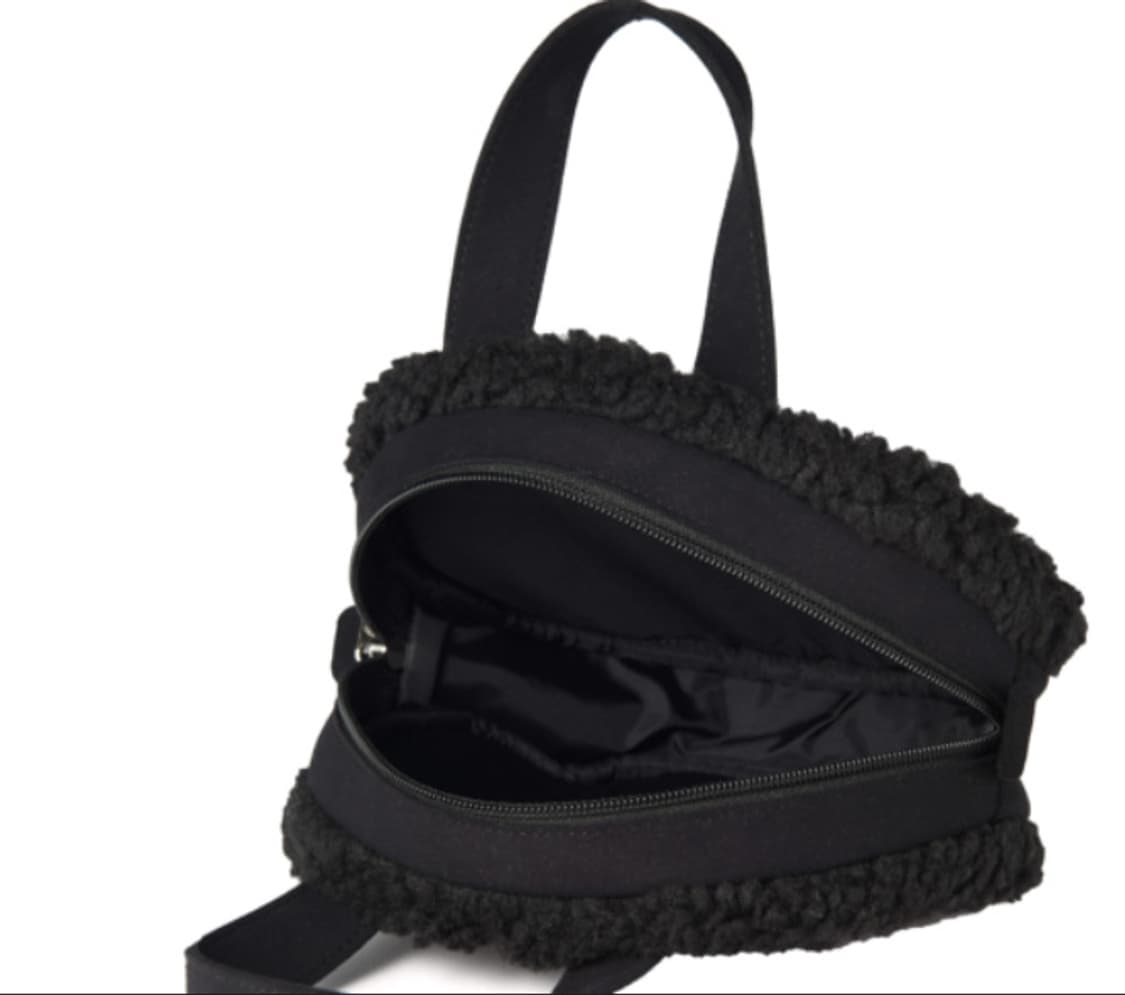 이미스 부클 스웨이드 토트백 블랙 상품이미지3