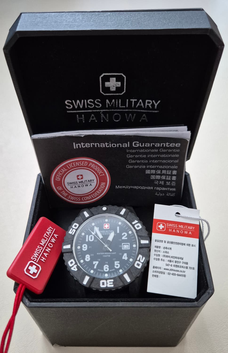 [SWISS MILITARY] 스위스 밀리터리 카본 시계 상품이미지6