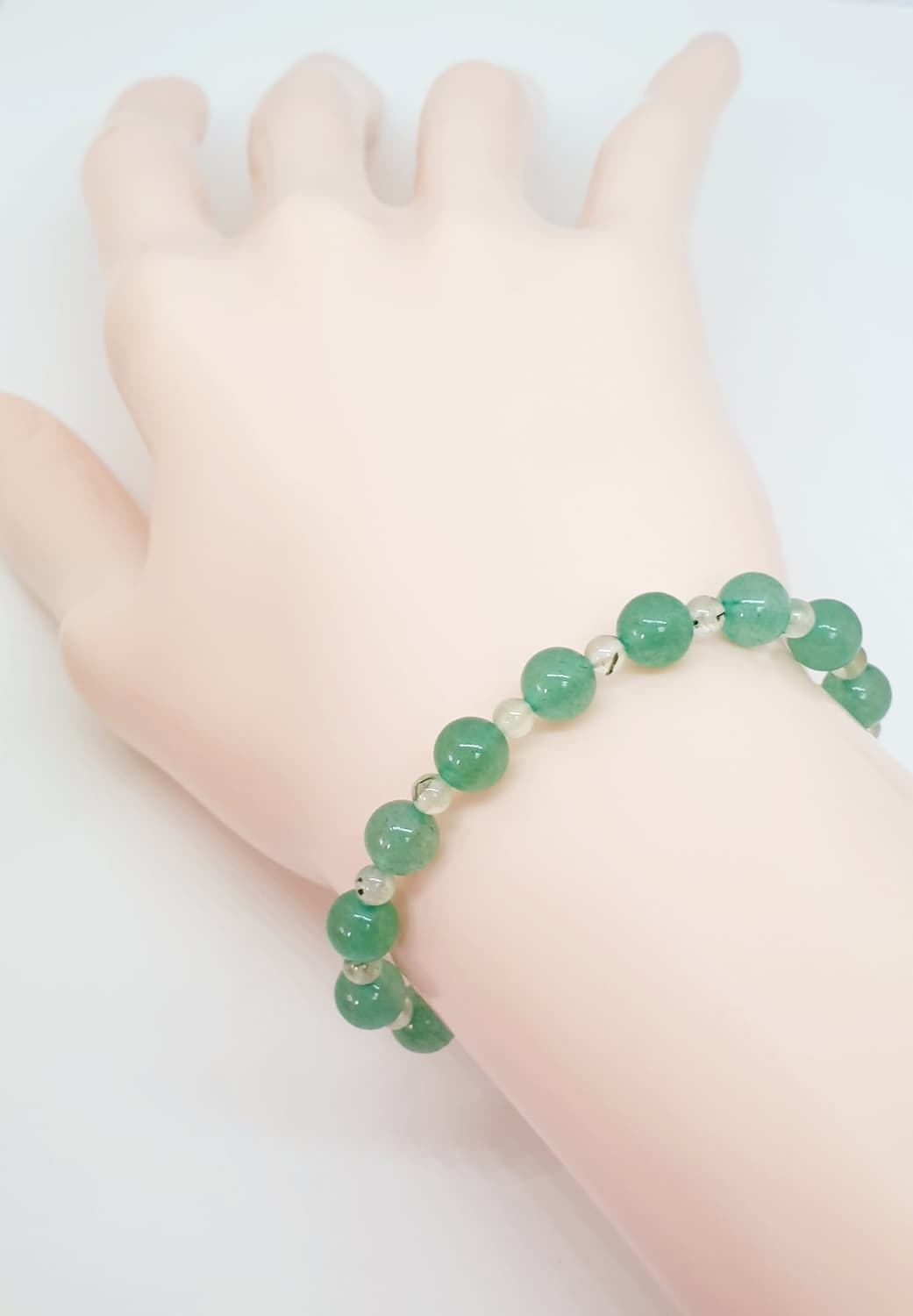 그린 아벤츄린&프레나이트 팔찌 상품이미지2