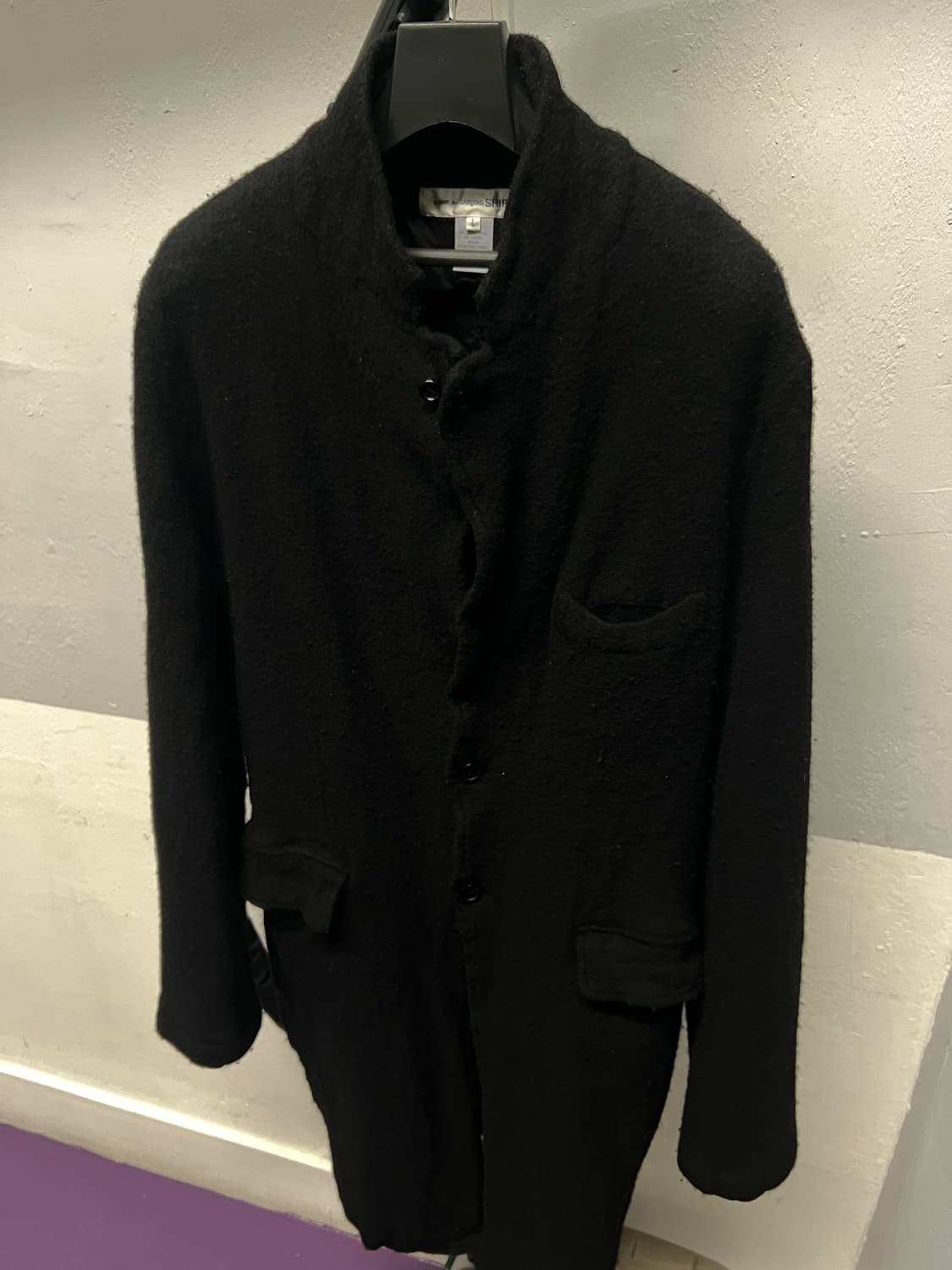 꼼데가르송 셔츠 라인 코트 판매합니다. 상품이미지2