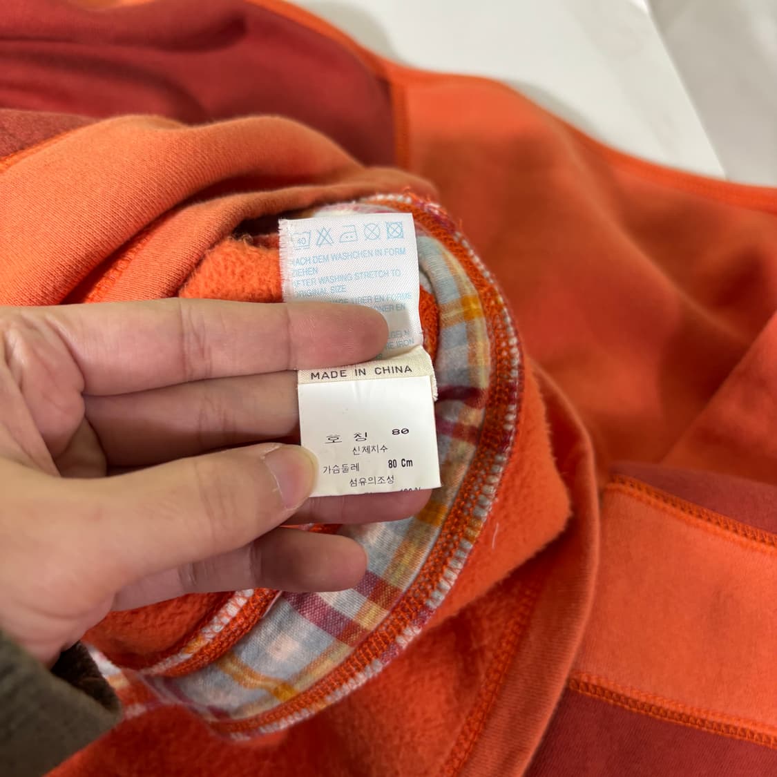 우먼OS 오일릴리 코랄 오버핏 프로그프린팅 코튼 후드원피스 상품이미지8