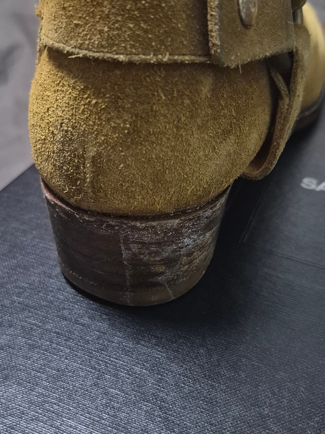 39) 생로랑 13fw 모터사이클 하네스 부츠 상품이미지3