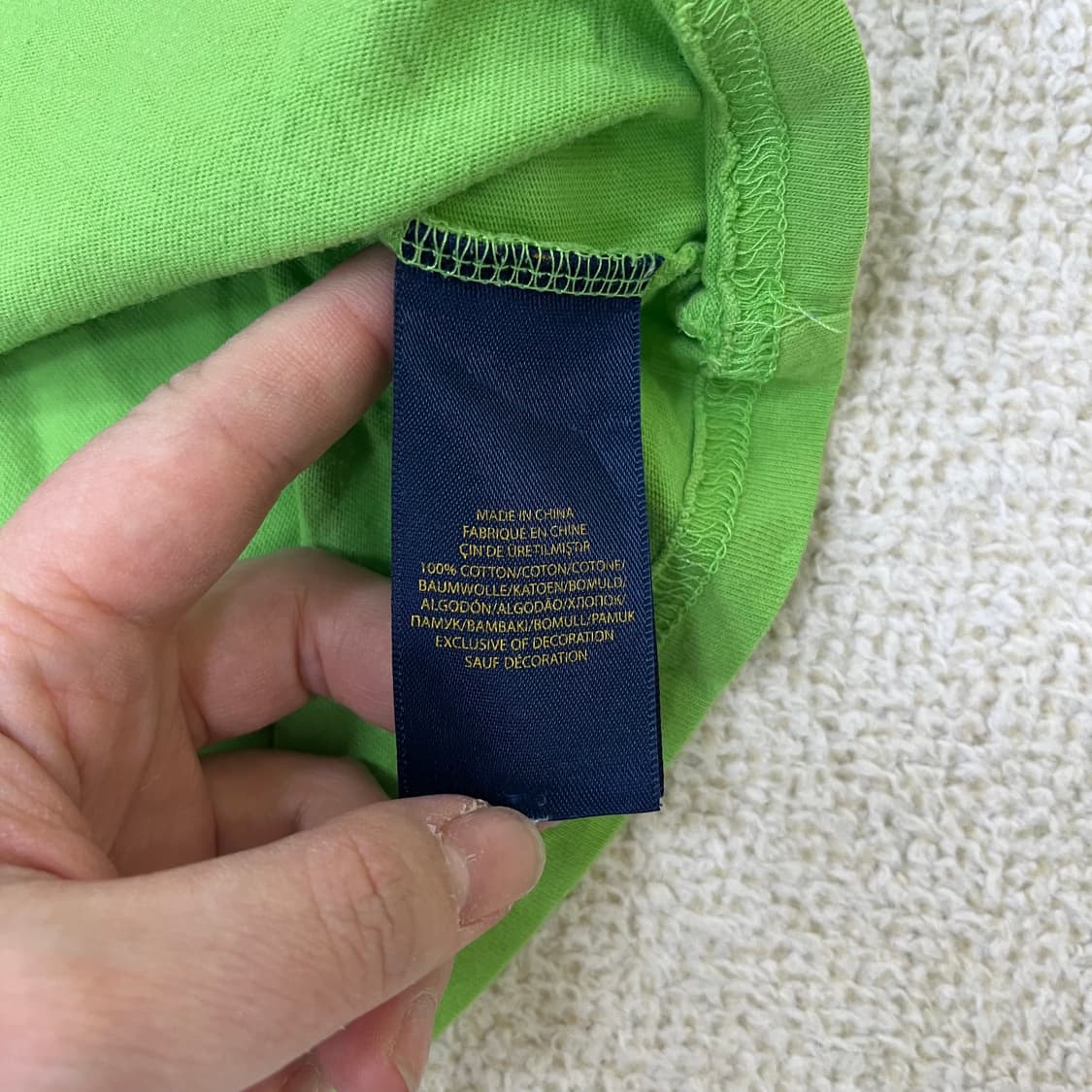 3T 폴로랄프로렌 키즈 반팔 티셔츠 0331M 상품이미지3