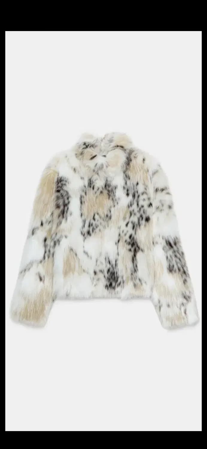 자라 퍼 자켓  상품이미지1