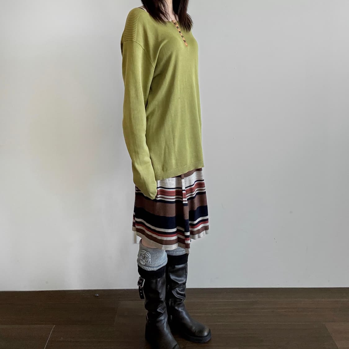 Ball Cyan Knit 상품이미지2