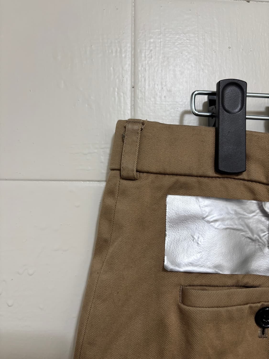 라프 시몬스 테이핑 와이드 레그 코튼 트라우저 상품이미지6