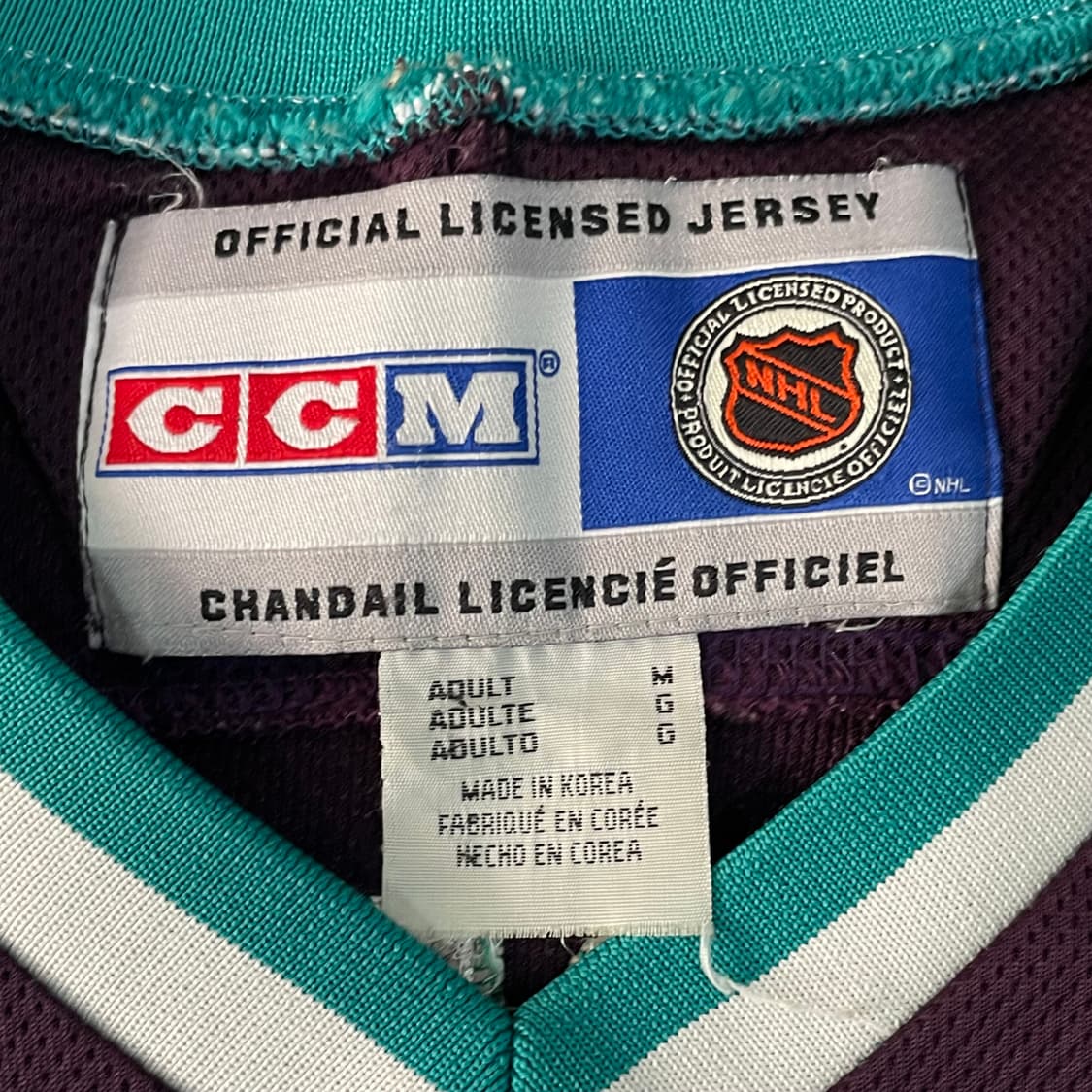 CCM Nhl 럭비 유니폼 져지 상품이미지3