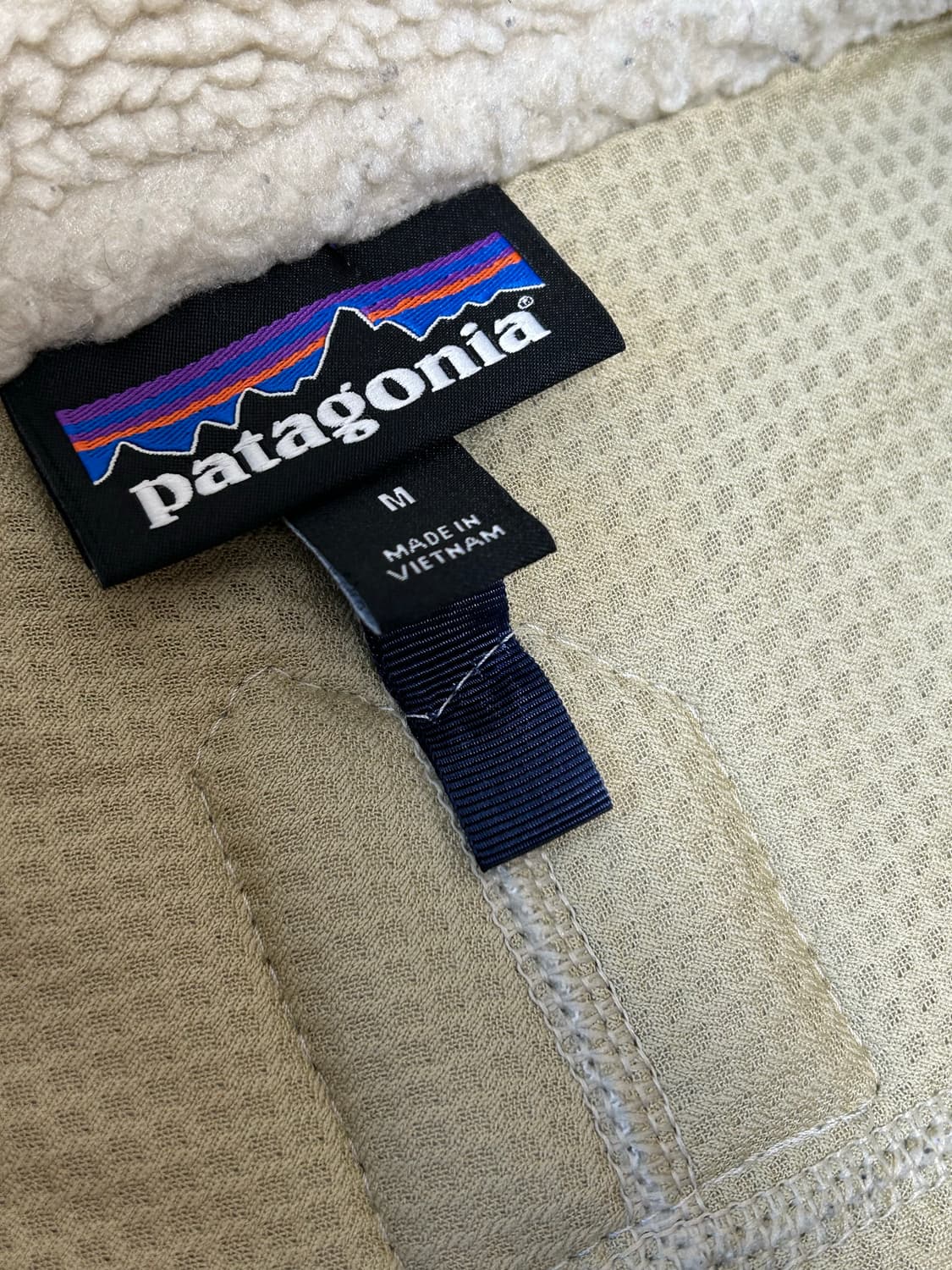 파타고니아 아이보리 클래식 레트로X 플리스 베스트 상품이미지4