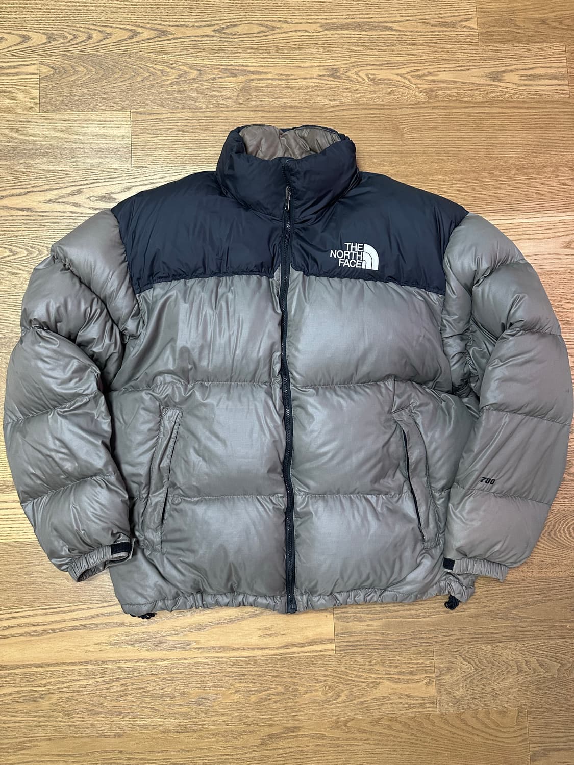 [XL] 노스페이스 해외판 700 눕시 베이지 그레이 상품이미지1