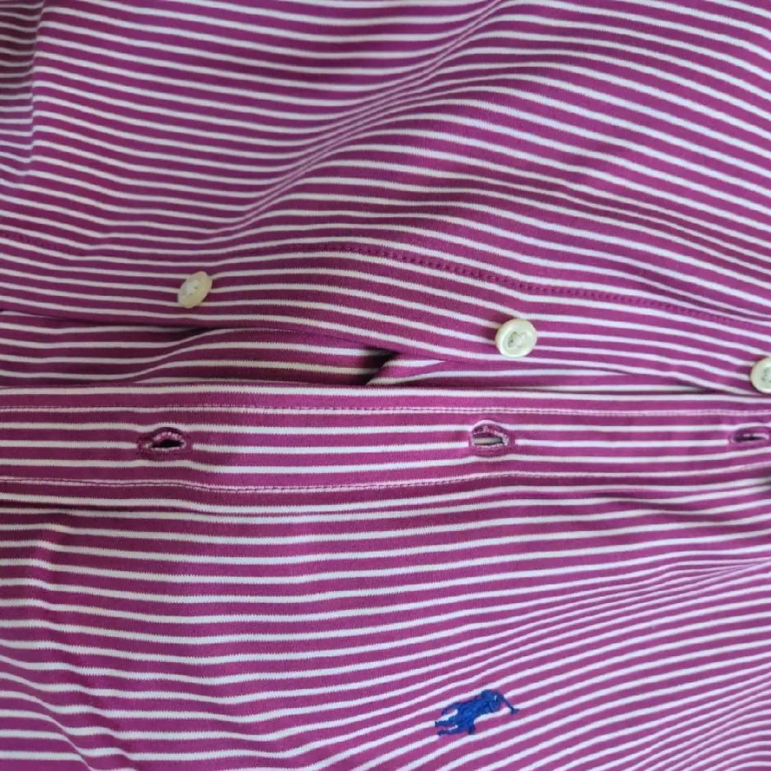 POLO 랄프로렌 여성 스트라이프 니트 드레스셔츠 상품이미지2