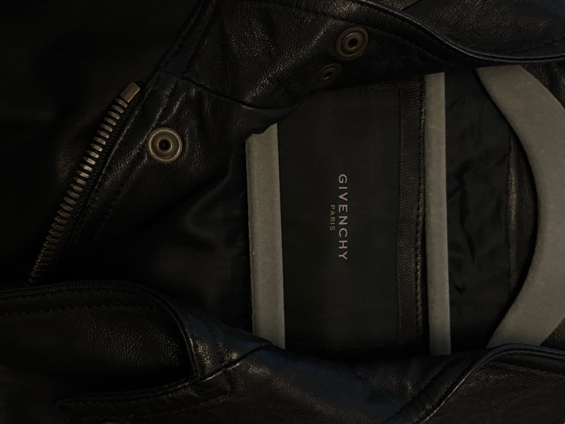 지방시 빈티지 가죽 자켓  상품이미지3