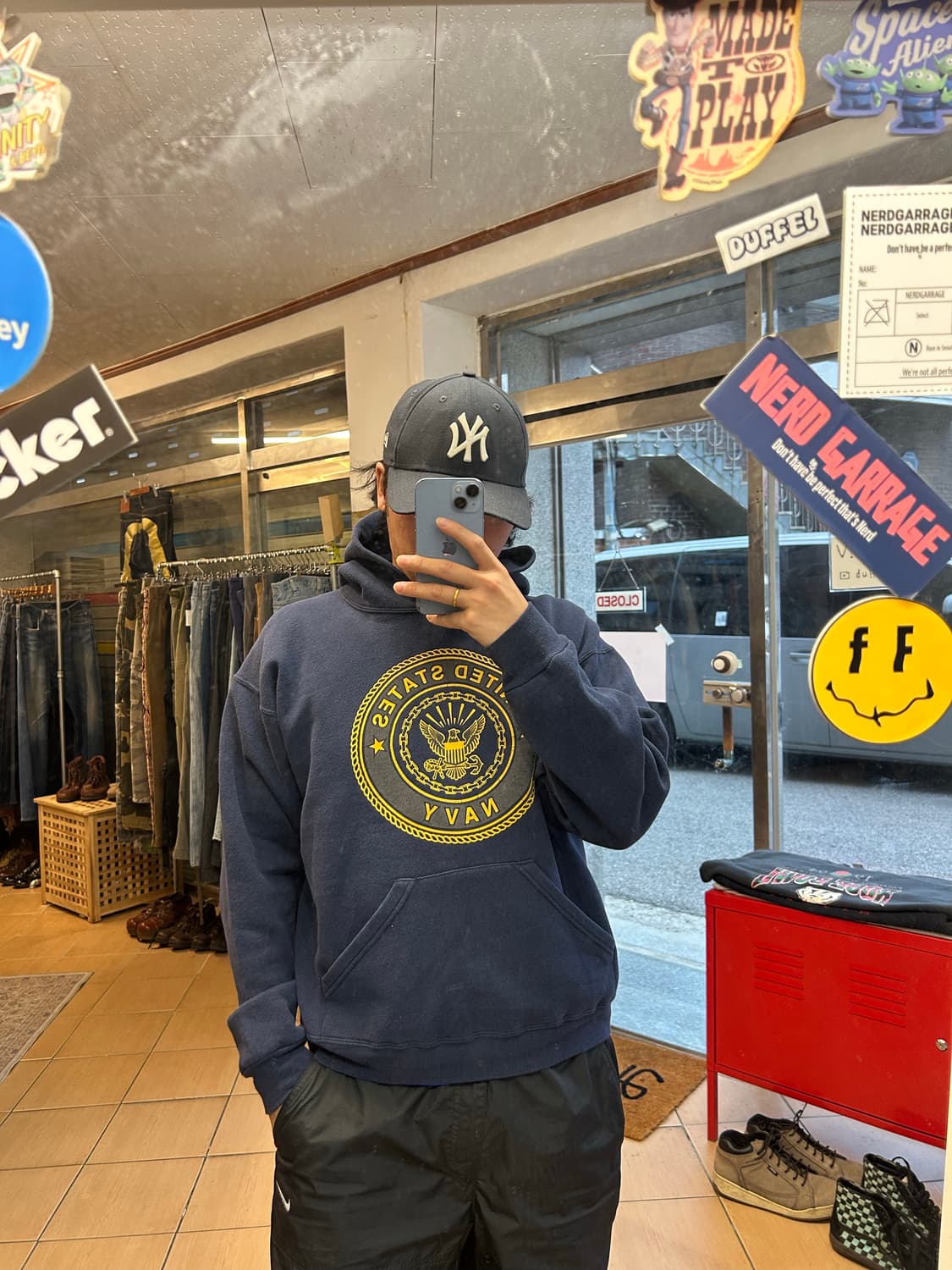 90‘s Us navy hoodie 상품이미지7