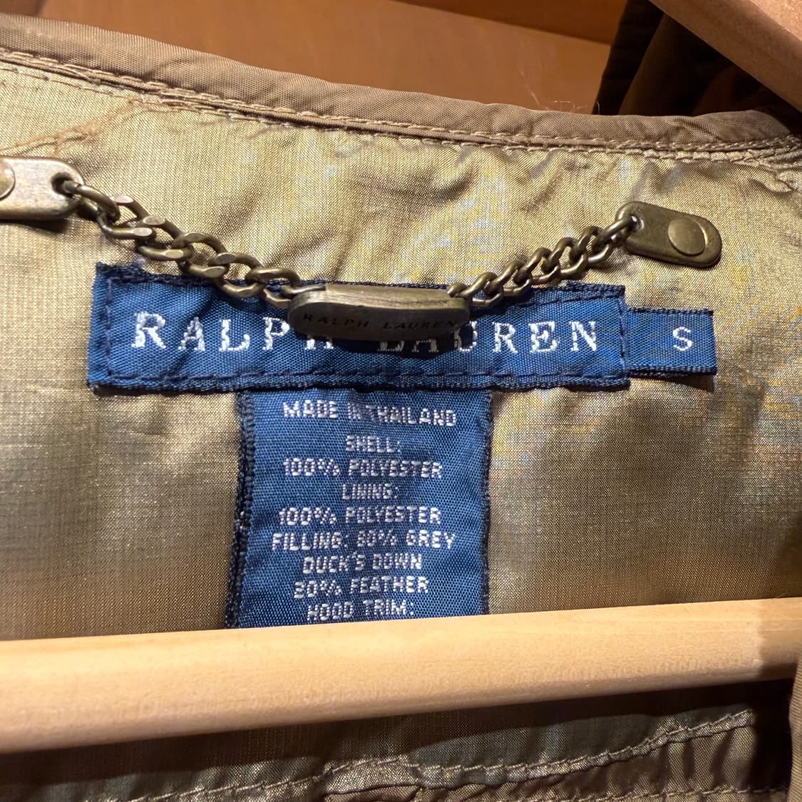 폴로랄프로렌 여성 덕다운 패딩 s 상품이미지3