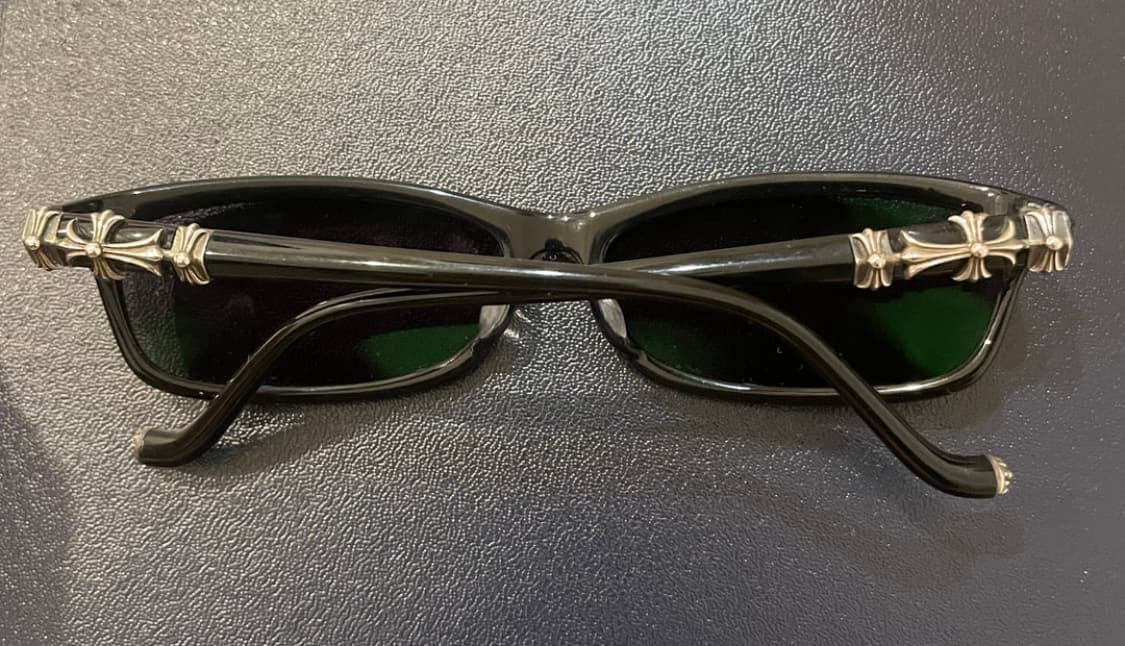 크롬하츠 안경 선글라스 비얼디드 베이비 블랙 상품이미지3