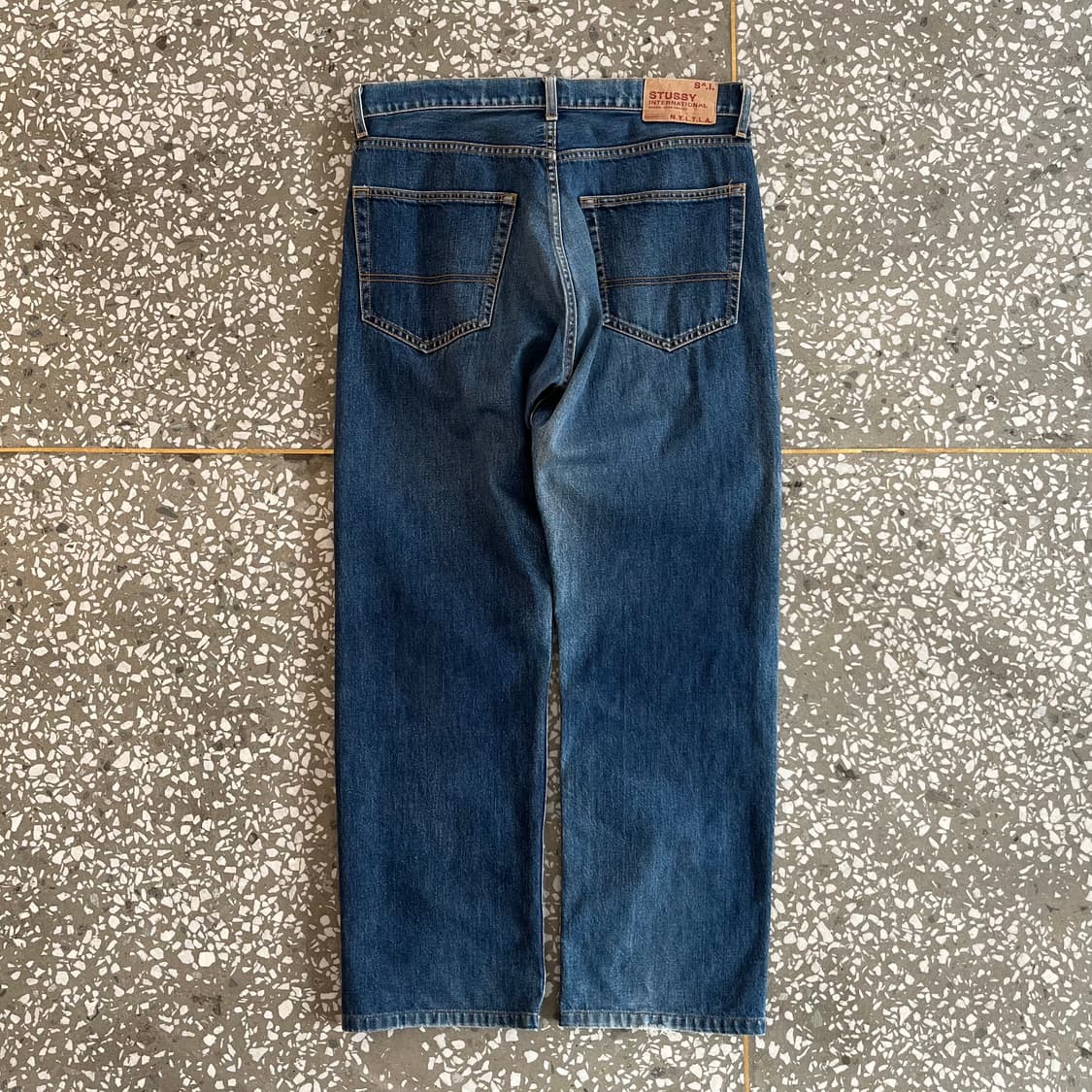 90-00s 올드 스투시 데님 팬츠 상품이미지2