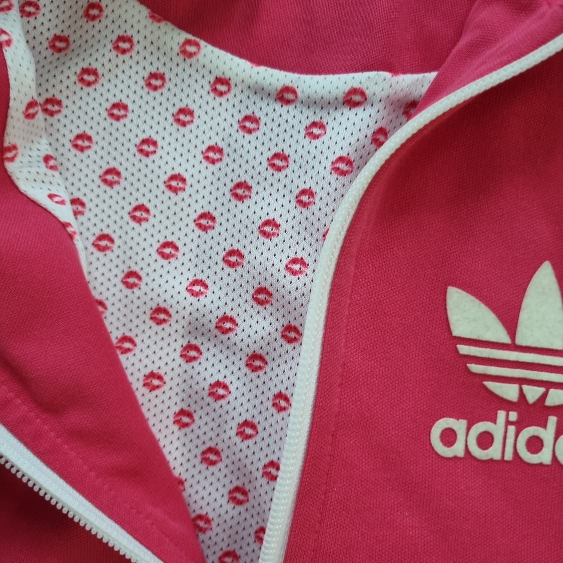아디다스 핑크 불꽃 져지  상품이미지5