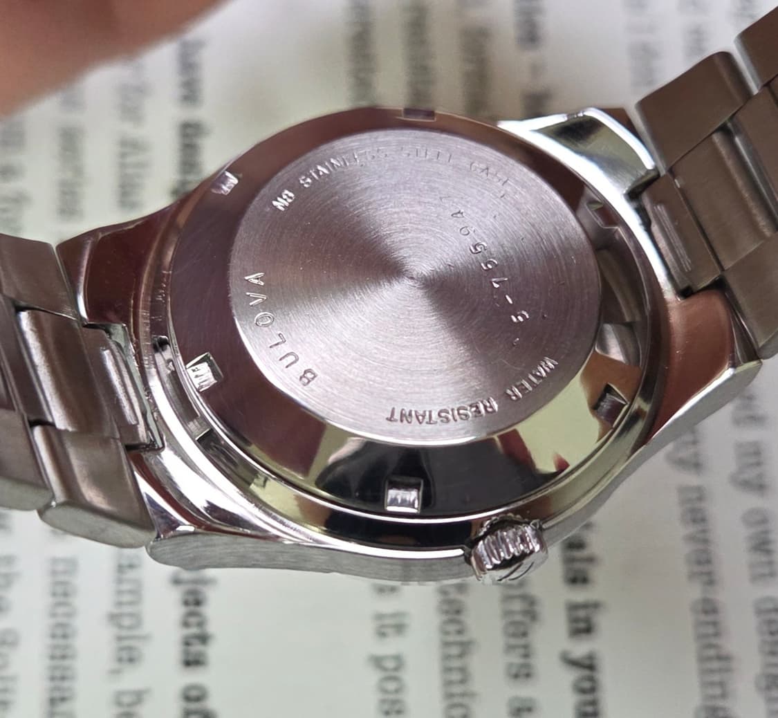 빈티지 부로바 데이데이트 실버다이얼 통줄 브레이슬릿 ver.
 상품이미지9