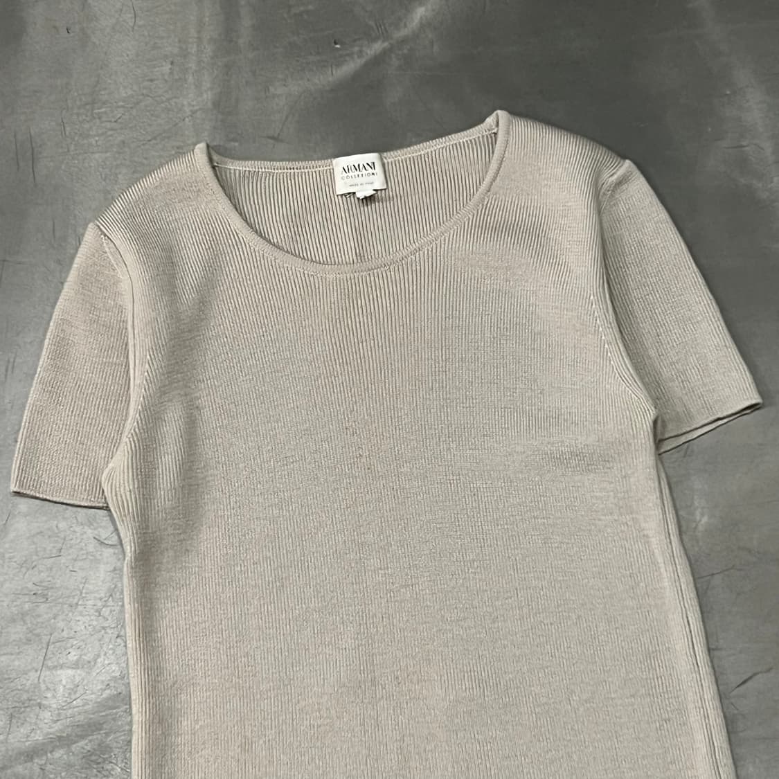  아르마니 꼴레지오니 울 하프 니트 y15718 상품이미지3