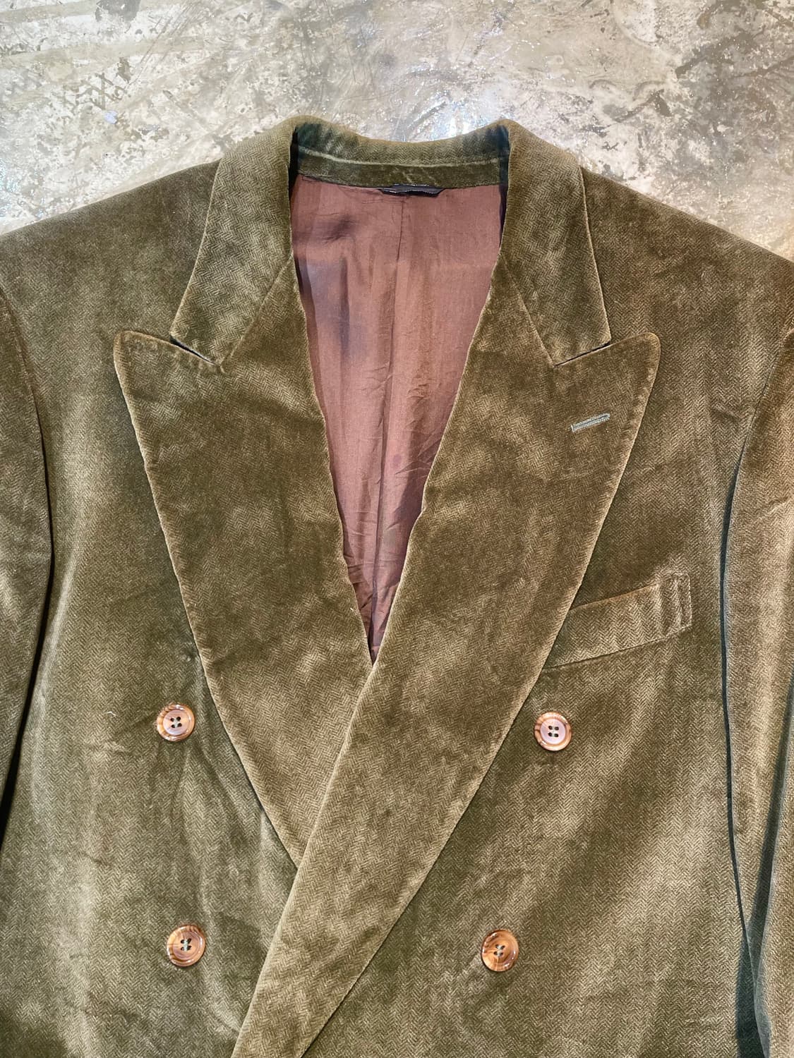 made in italyDouble Breasted Velvet Blaz 상품이미지3