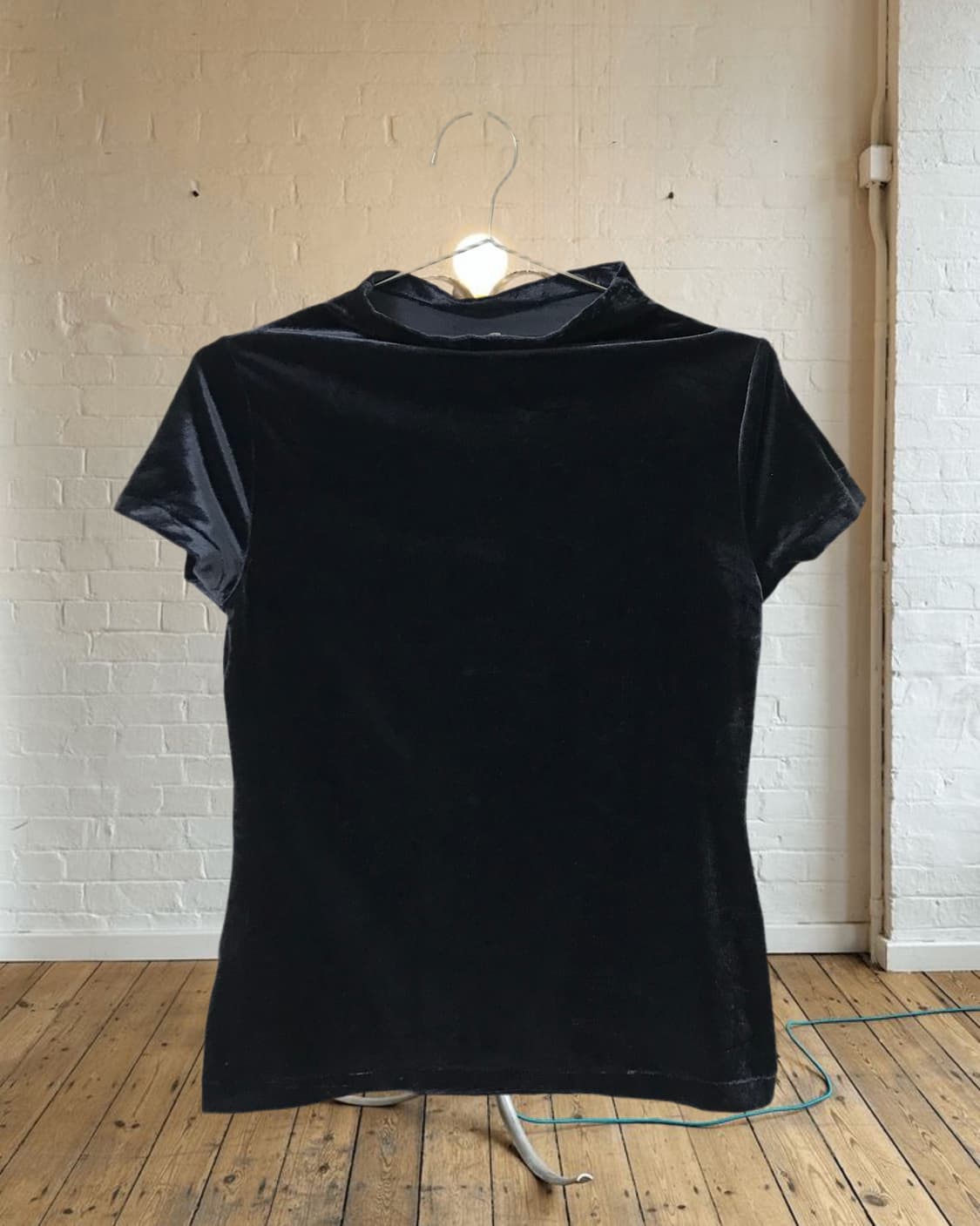 velvet top + stripe top SET 상품이미지5