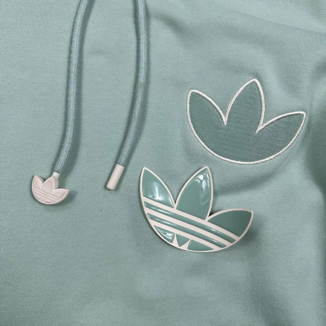 아디다스 트레포일 민트 후드티 (XXL) 상품이미지4