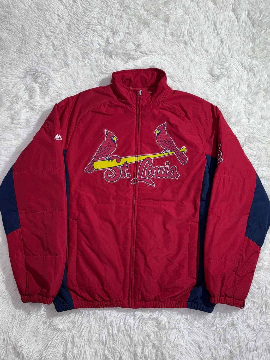 마제스틱 MLB 세인트루이스 베이스볼 자켓  상품이미지3