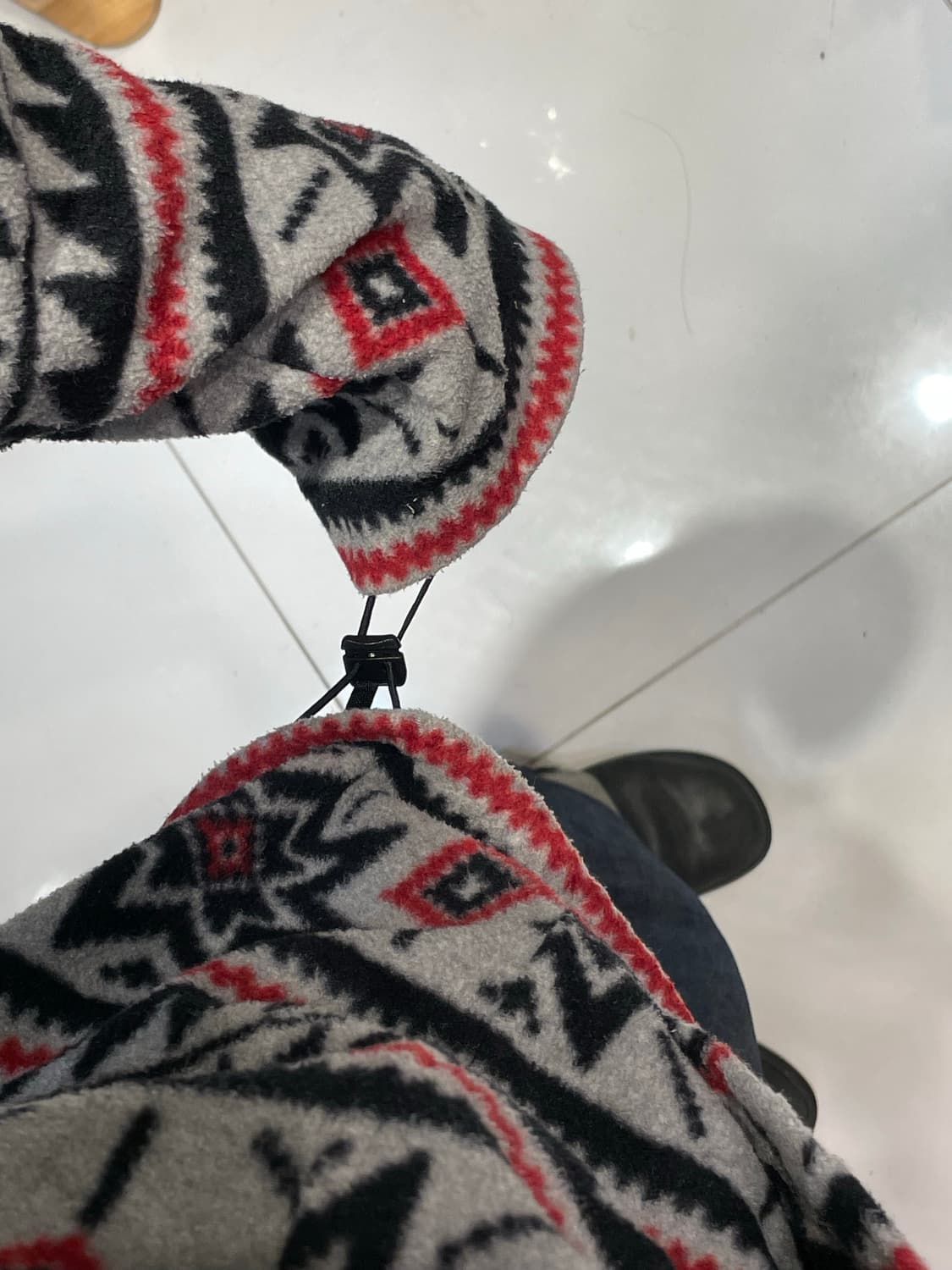 컬럼비아 눈꽃나바호 플리스 후드집업 상품이미지3