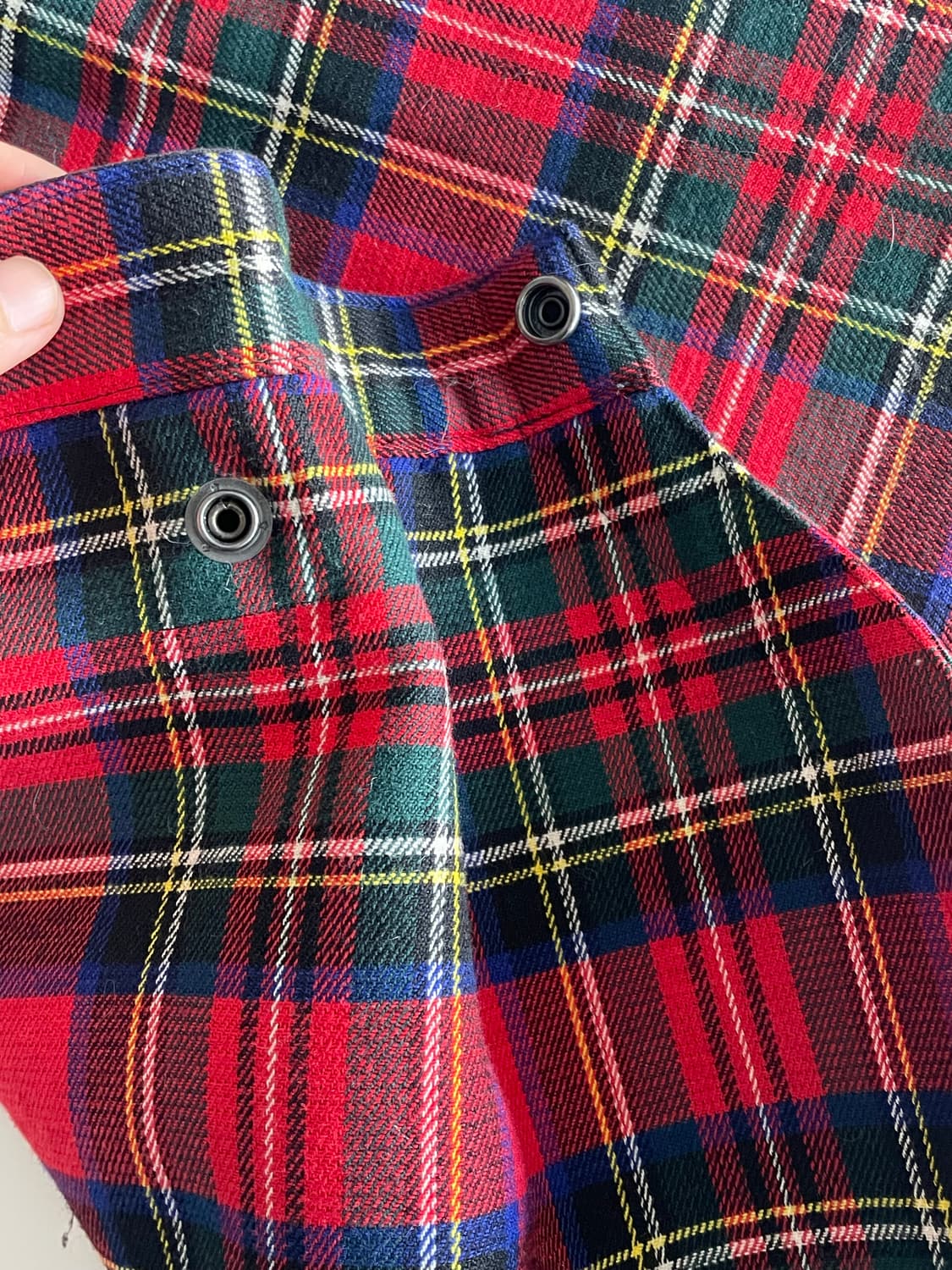 준야 와타나베x꼼데가르송 타탄 체크 스커트 XS 상품이미지5