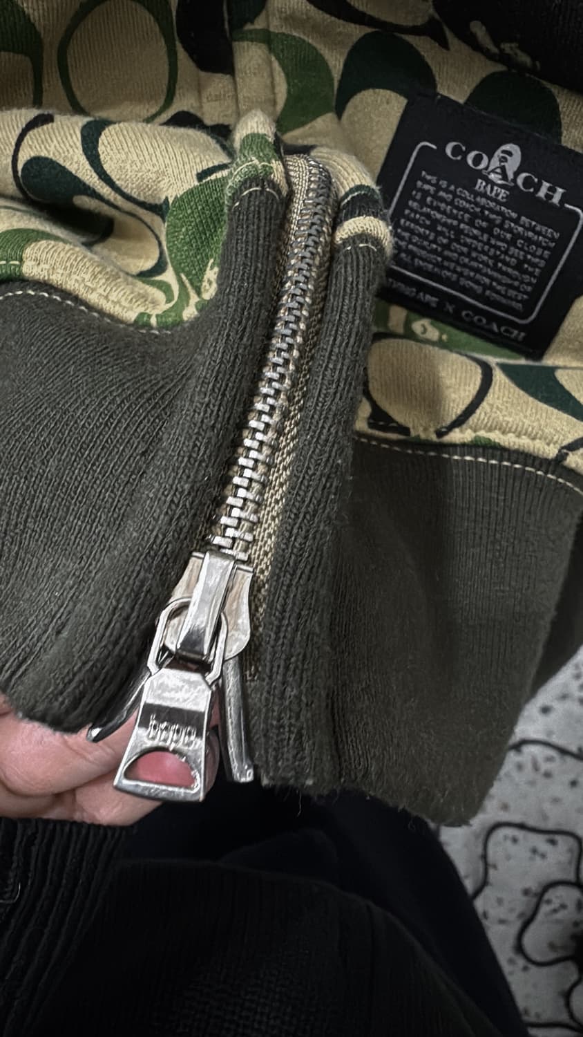 (절대 못구하는 매물)베이프X코치 후드직업 상품이미지9