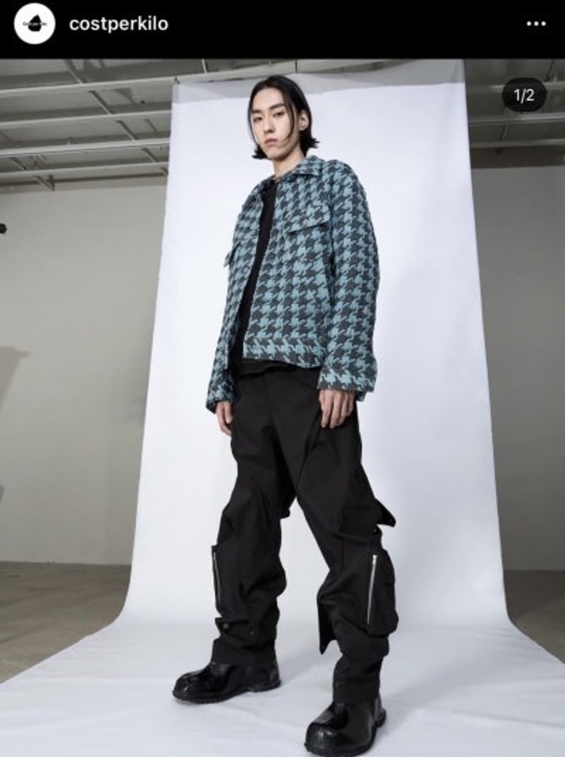 코스트퍼킬로 스파이럴 팬츠 L 상품이미지2