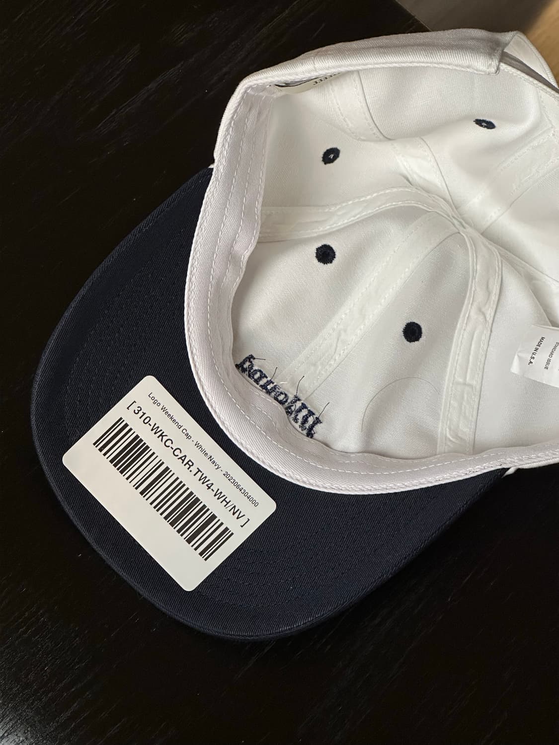 JJJJound weekend Cap  상품이미지2