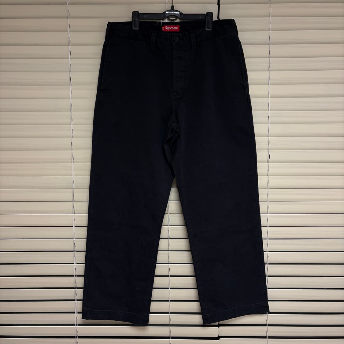 슈프림 Supreme 핀업걸 치노 팬츠 바지 블랙 34 상품이미지4