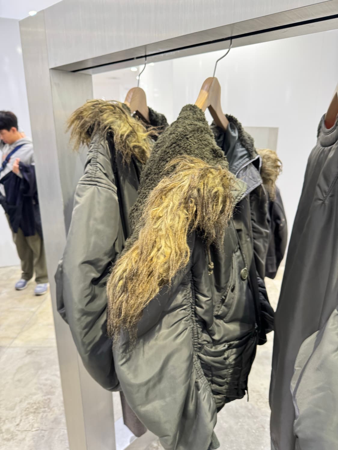 퍼 후드 자켓 상품이미지1