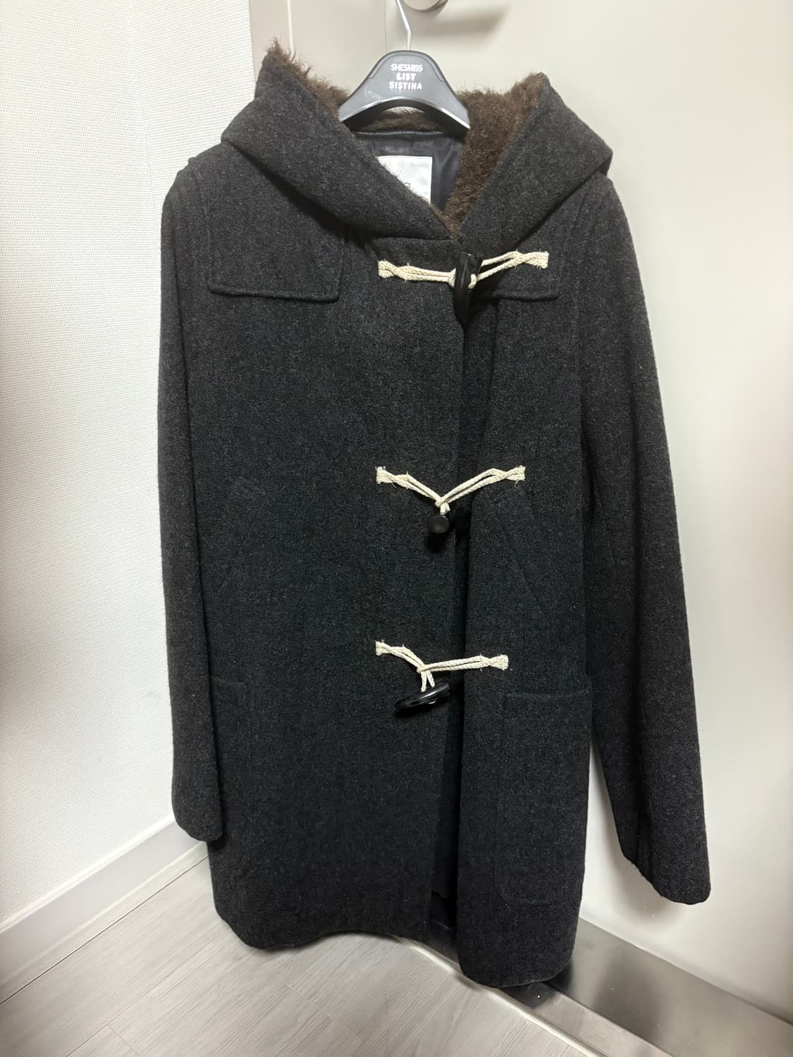 I.S. SUNAO KUWAHARA 수나오쿠와하라 더플 코트 상품이미지6