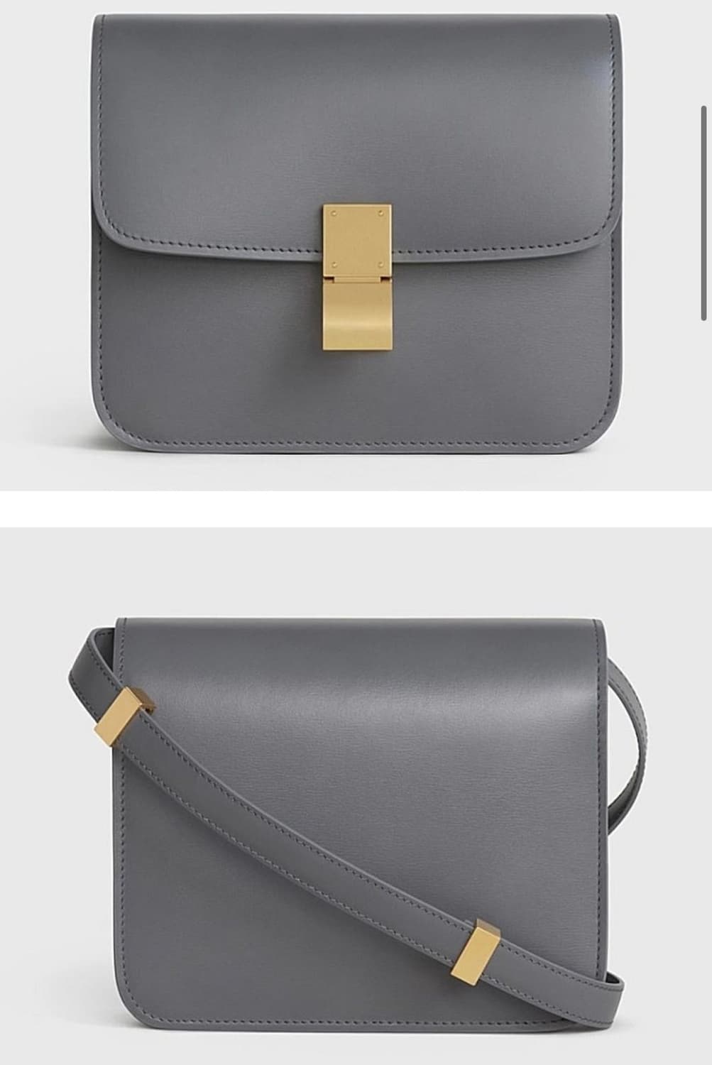 셀린느 클래식박스 틴 그레이 상품이미지2