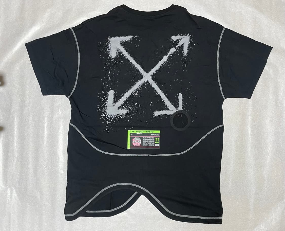 나이키 오프화이트 콜라보 반팔 L size 상품이미지2