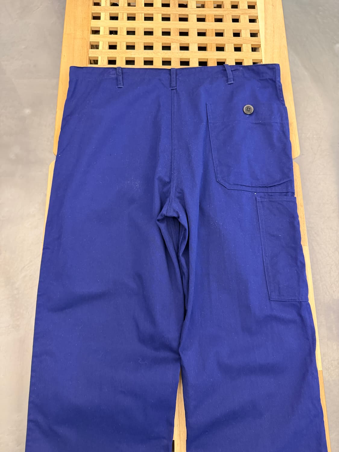 1970s FRIENDSHIP WASHED NAVY 70s프렌치워크팬츠 상품이미지7