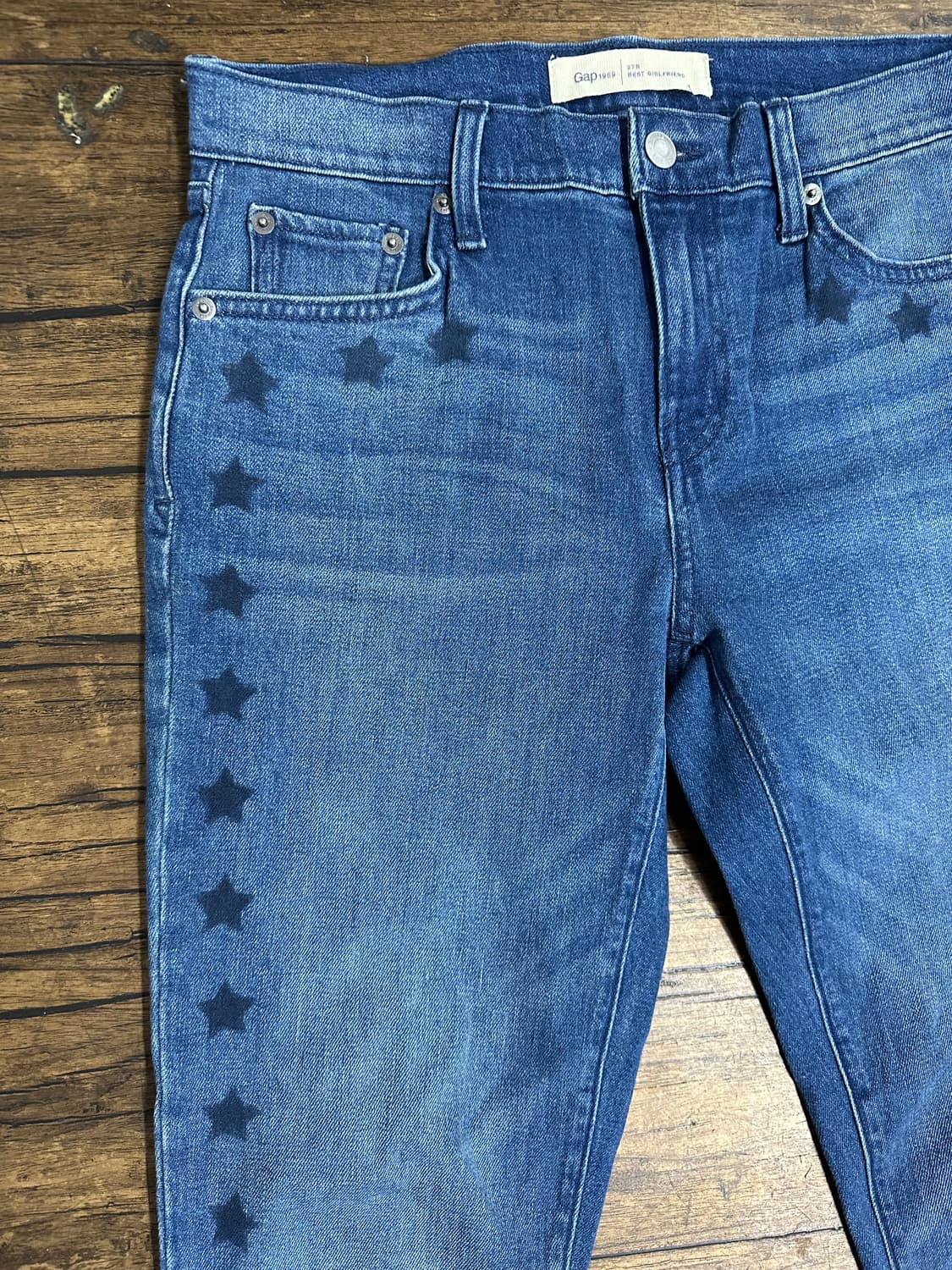 Gap(갭) 어센틱 1969 베스트 걸프렌드 스타 데님 27 새제품 상품이미지2