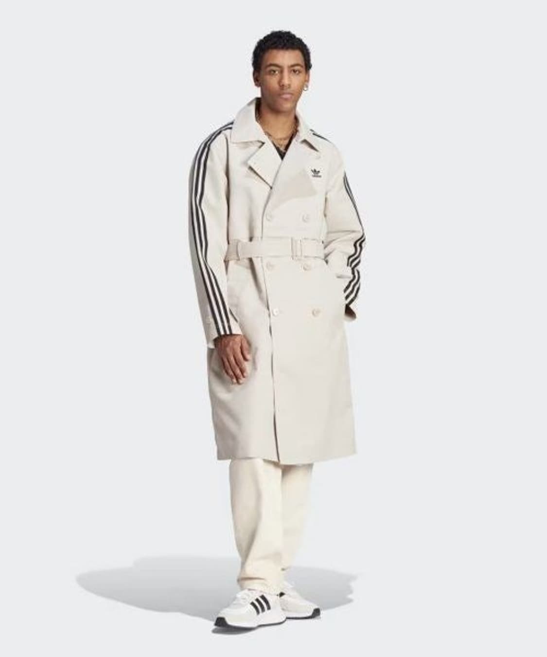 아디다스 삼선 트렌치코트 M 상품이미지1