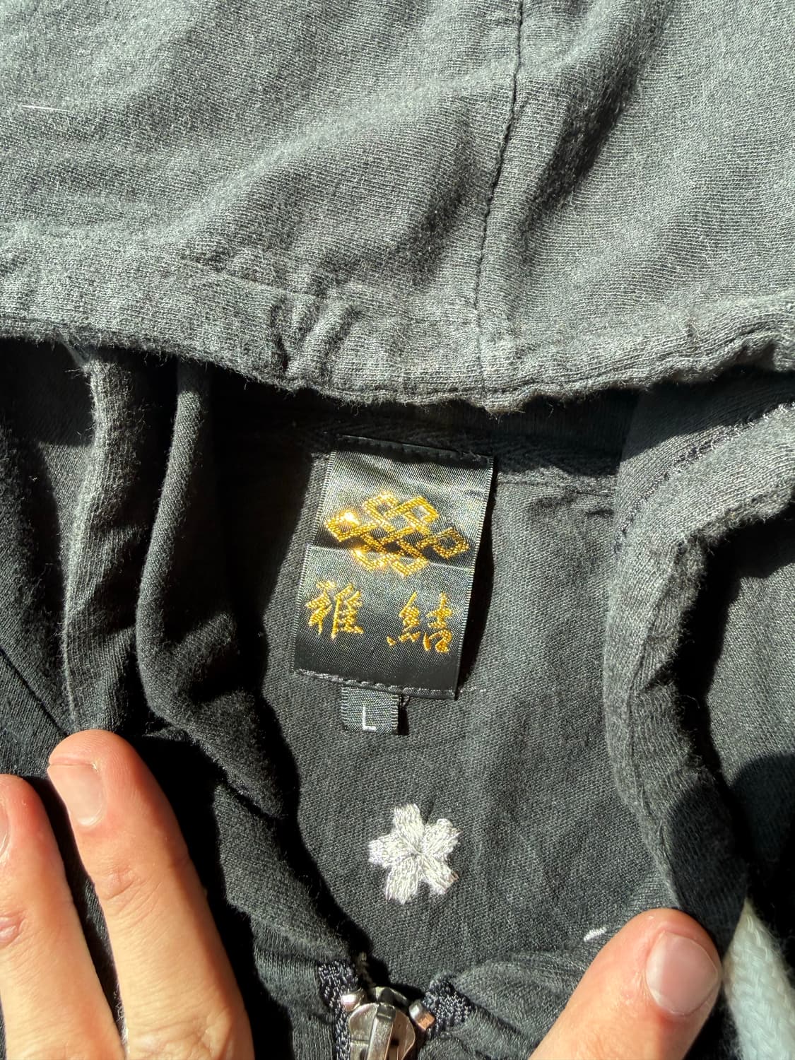 블랙 잉어 하프집업 상품이미지4