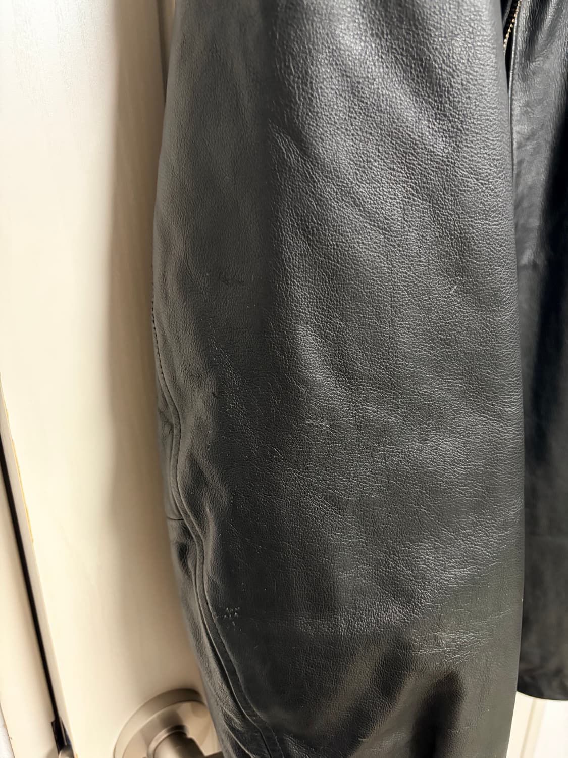 old gap 올드갭 레더 자켓 L 블랙 상품이미지5