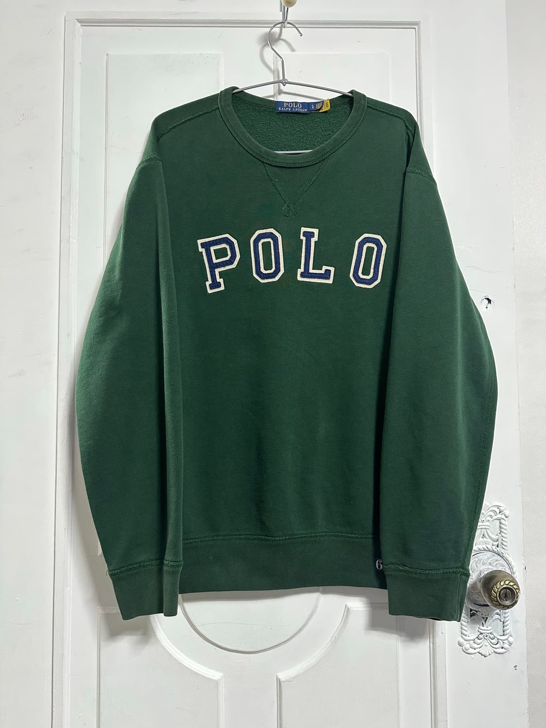 폴로 랄프로렌 로고 맨투맨 상품이미지1