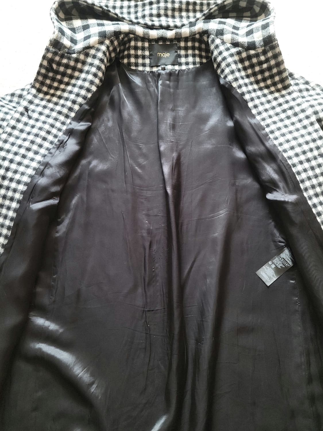 마쥬체크코트 상품이미지2