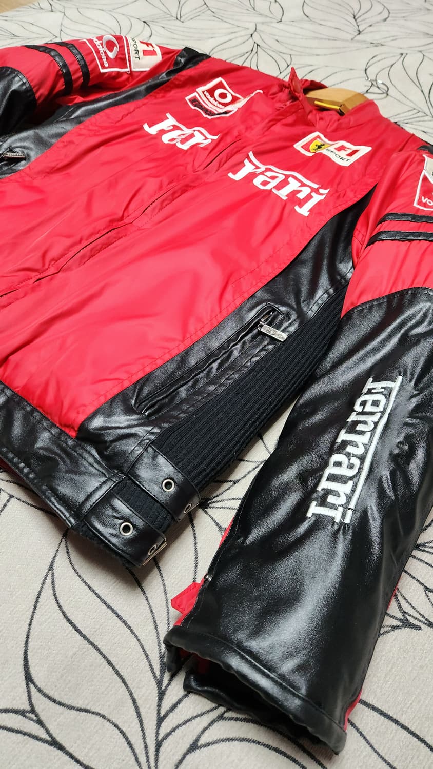 페라리 레이싱 패딩자켓 M 105 상품이미지3