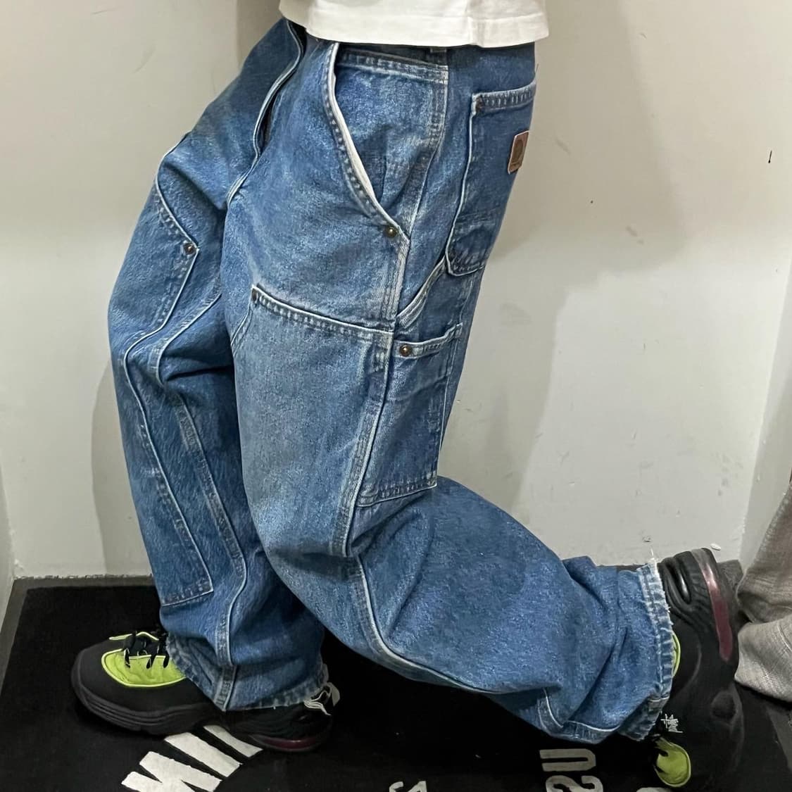 Carhartt Double Knee Denim 팬츠 상품이미지4