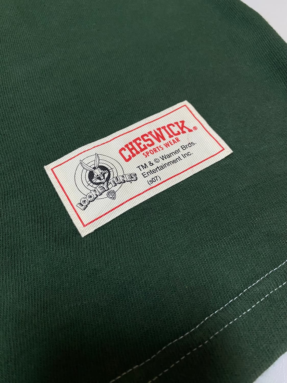 cheswick x 루니툰즈 링거 티셔츠 M 상품이미지5