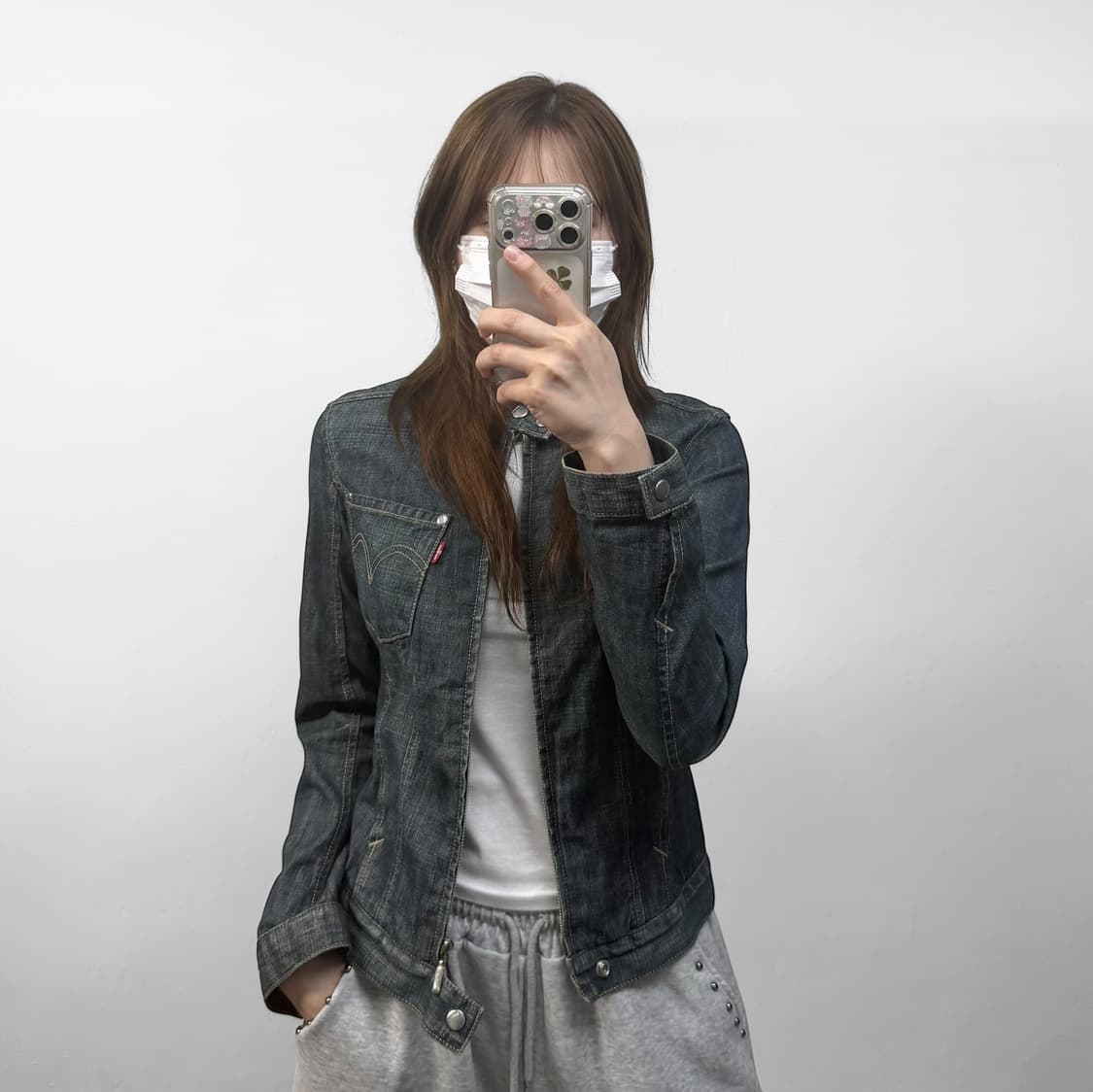 리바이스 엔지니어드 진 데님 집업 자켓 상품이미지1